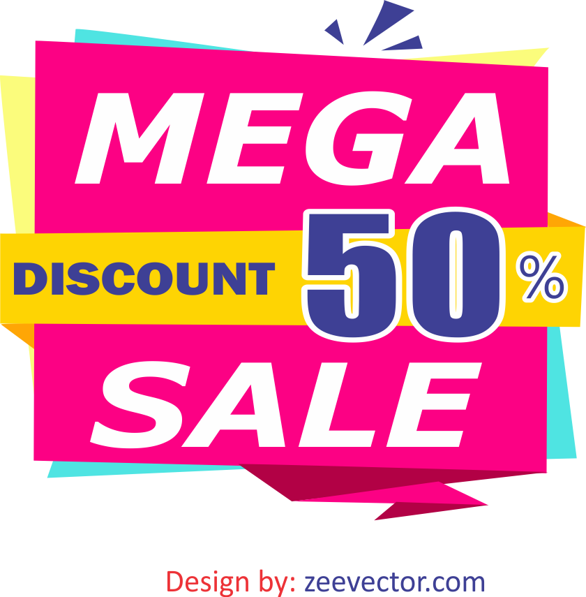 Mega-Sale-Discount-50-Percent-OFF-PNG
