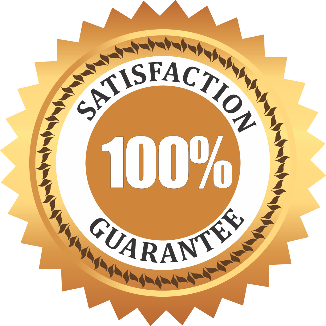 Satisfaction Guaranteed 100% - 100 Satisfaction Guarantee Logo Png,  Transparent Png , Transparent Png Image - PNGitem