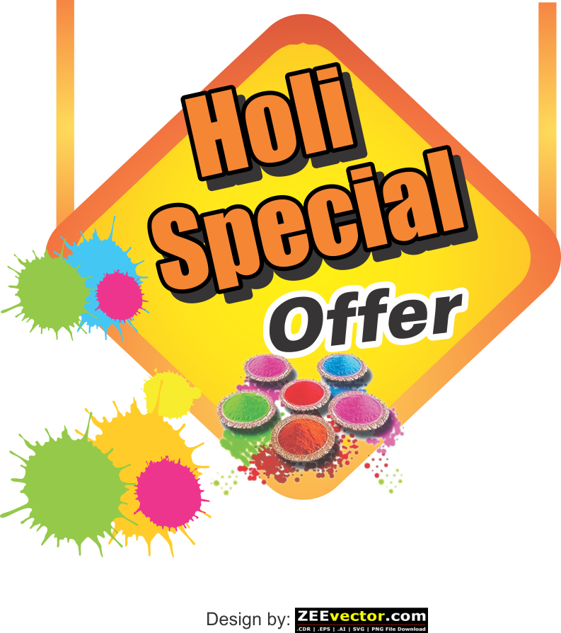 Holi Vector Free Download - FREE Vector Design - Cdr, Ai, EPS, PNG, SVG