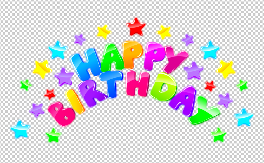 Happy Birthday Text PNG - FREE Vector Design - Cdr, Ai, EPS, PNG, SVG