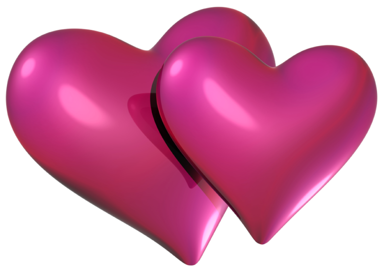 3d-Heart-Png-Pink