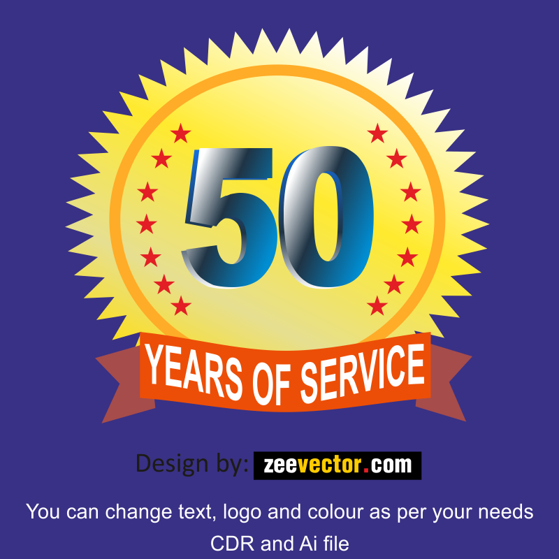 50-Years-Vector-FREE-Download