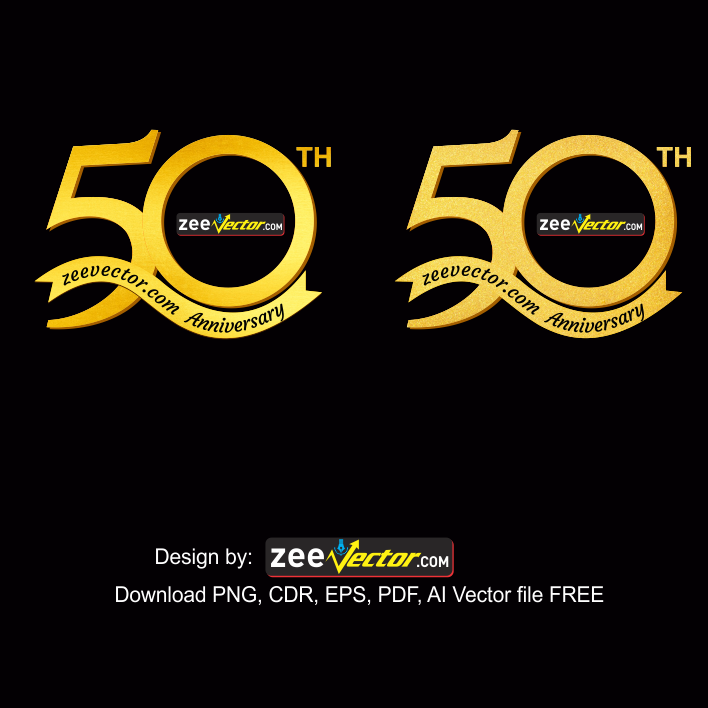 50th-Anniversary-Logo-Templates-Free