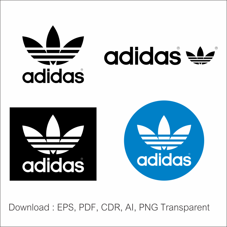 Adidas Logo Transparent PNG | Vector - FREE Vector Design - Cdr, Ai ...