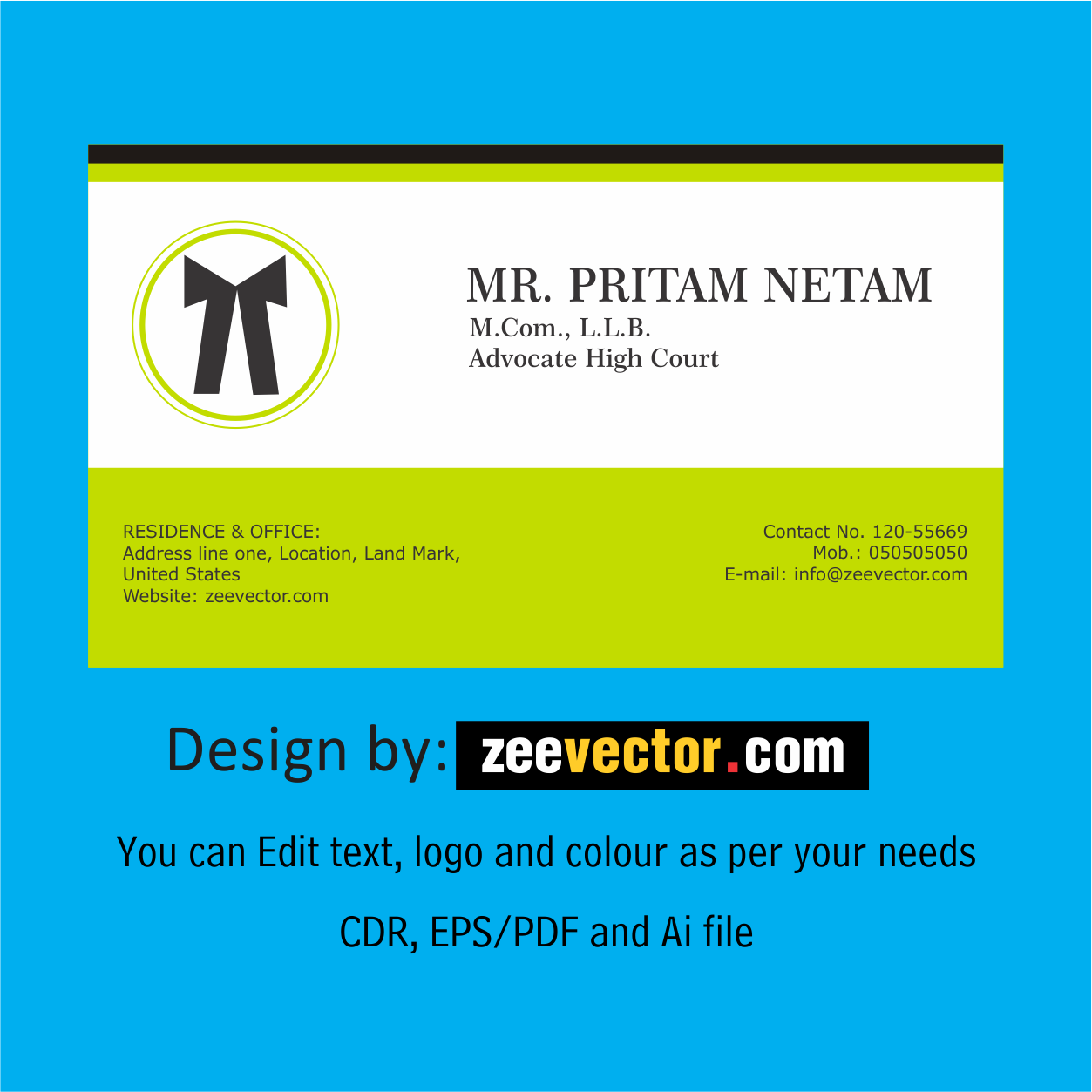 Visiting Card Vector Archives - Page 2 of 9 - FREE Vector Design - Cdr, Ai,  EPS, PNG, SVG