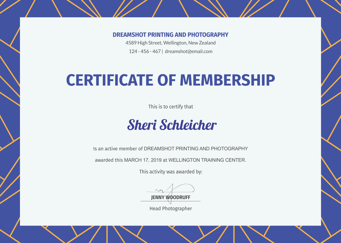 Membership-Certificate-Vectors-Free