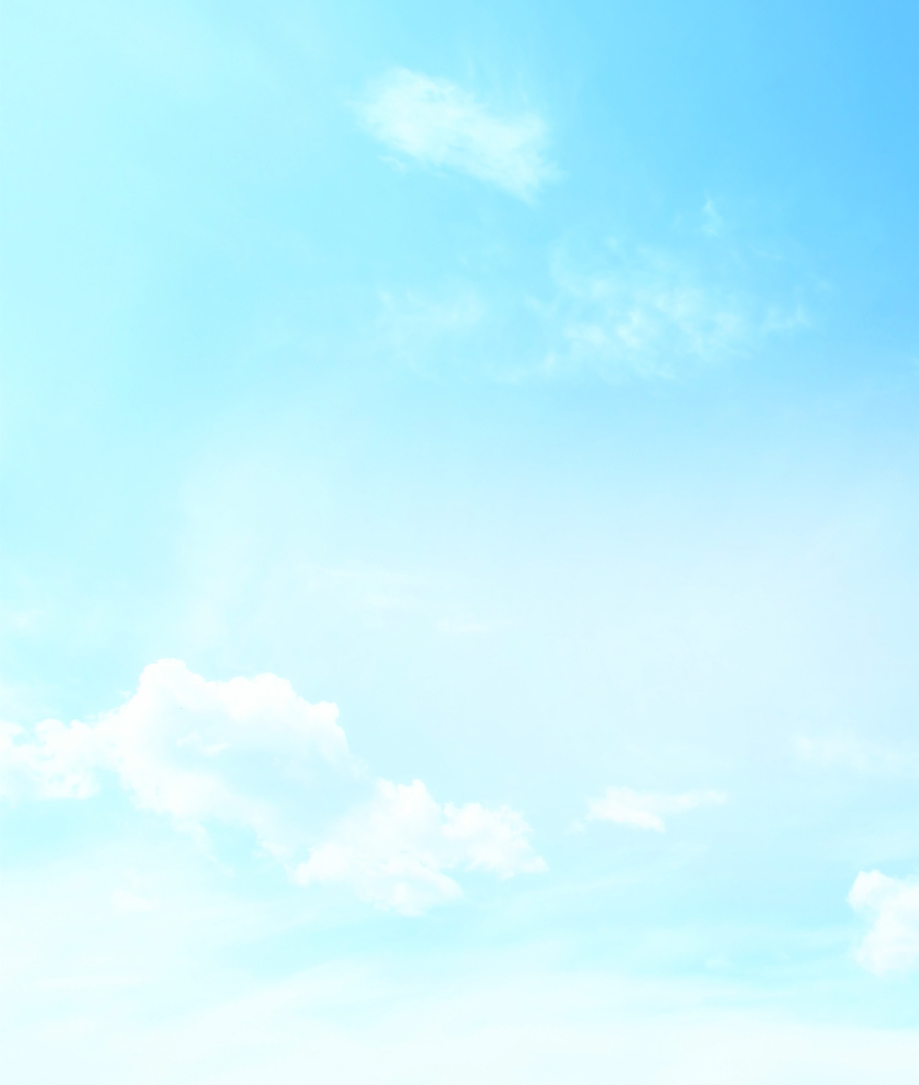 Голубой фон с облаками вектор