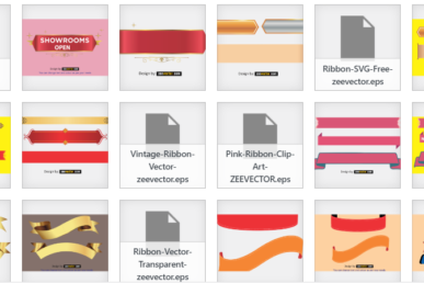 Vintage Ribbon PNG Transparent Images Free Download, Vector Files