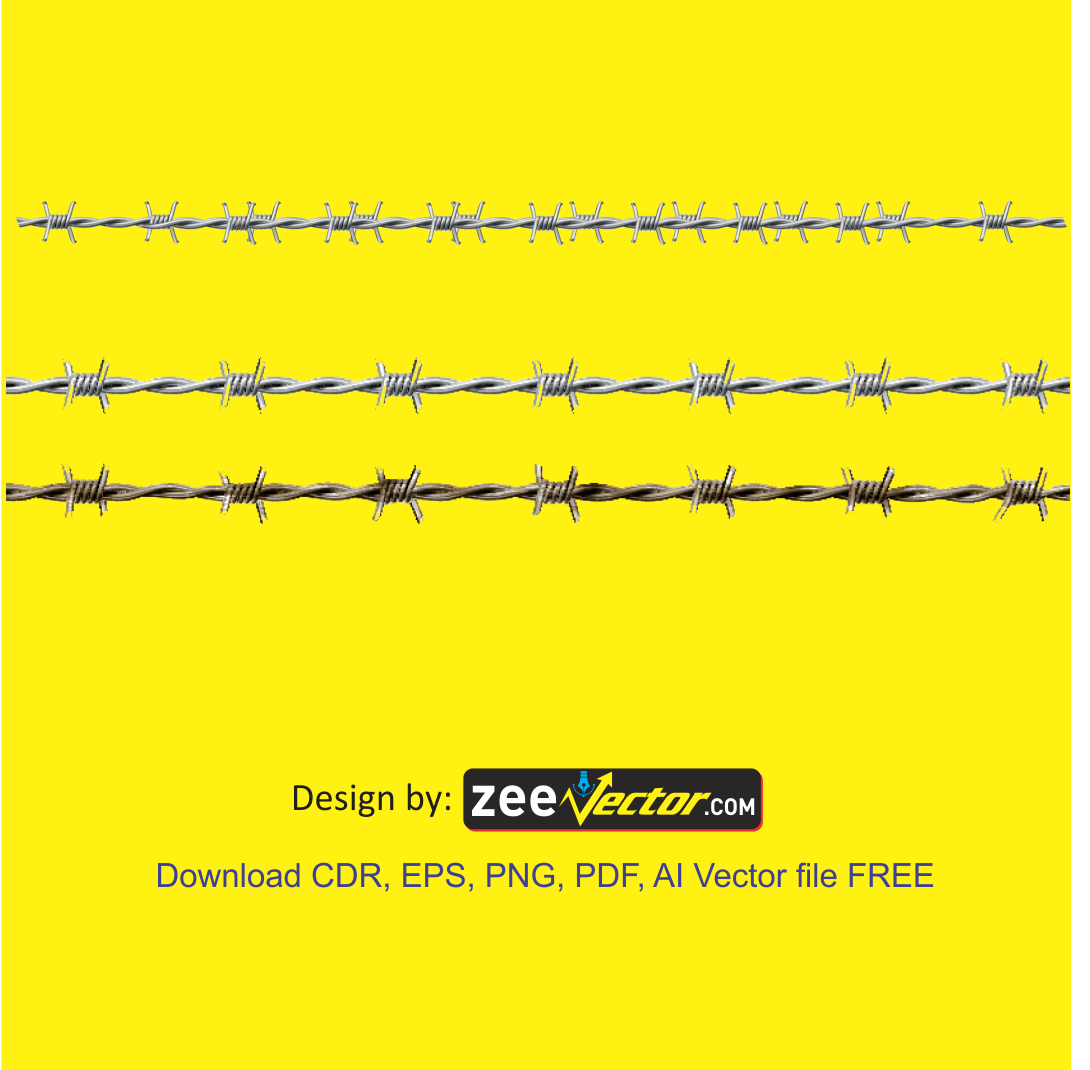 Barbed Wire PNG  Vector - FREE Vector Design - Cdr, Ai, EPS, PNG, SVG