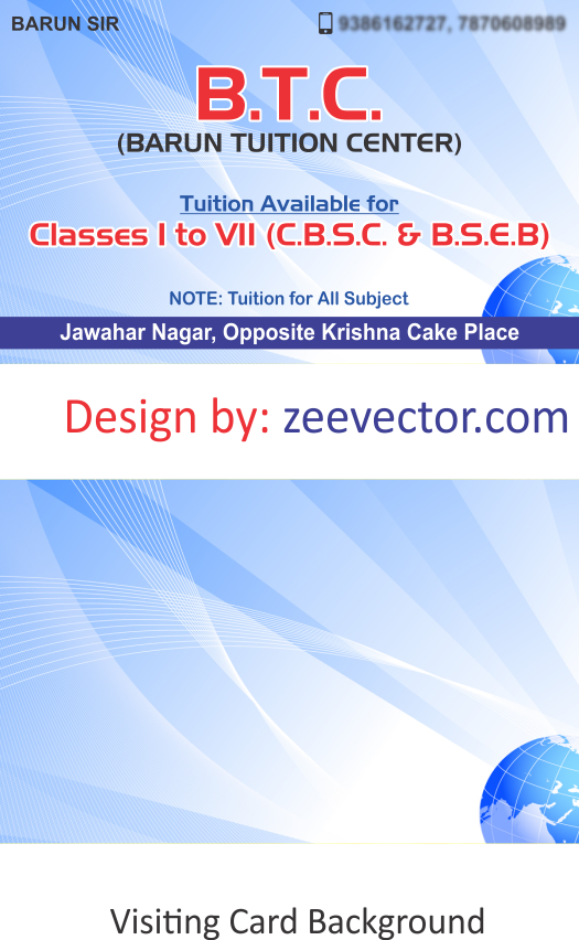 Education Visiting Card Vector - FREE Vector Design - Cdr, Ai, EPS, PNG, SVG