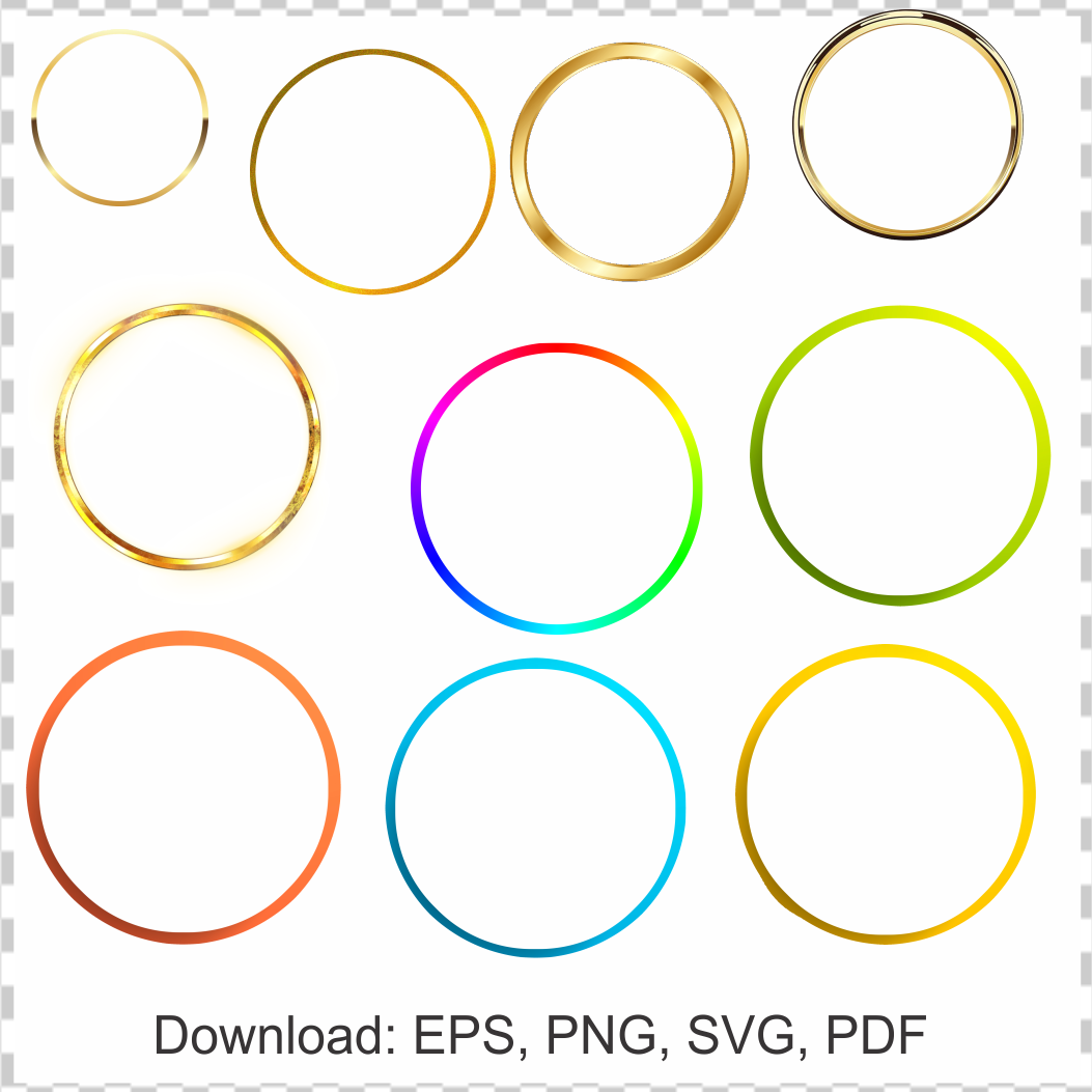 CIRCULAR SHAPE FOR DESIGN Logo PNG Vector (AI) Free Download