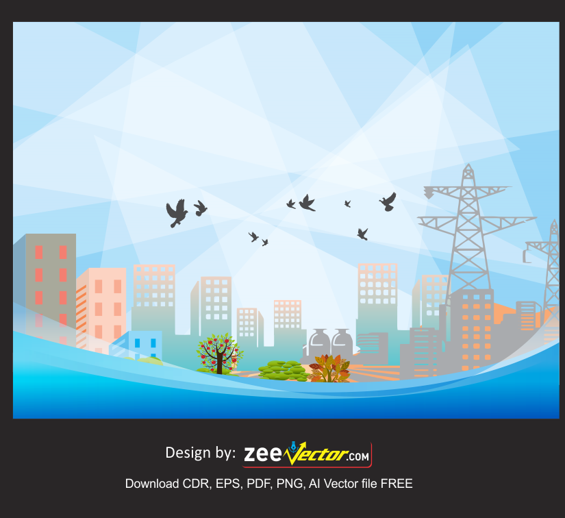 City-Vector-Background-art-and-illustration-free-download