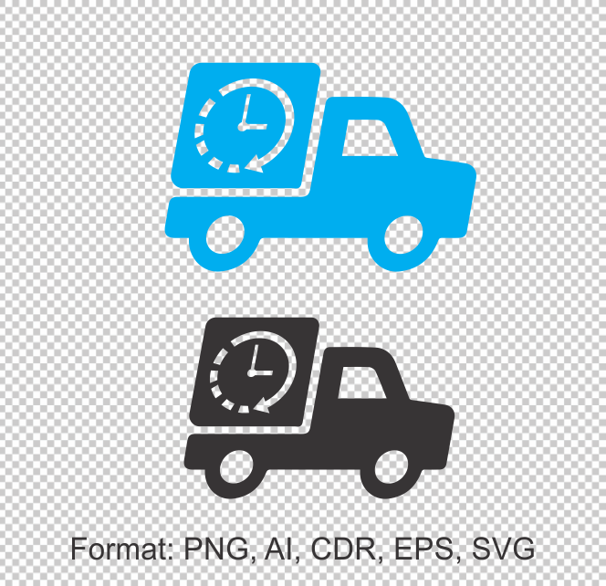 Delivery Icon Free PNG  Vector - FREE Vector Design - Cdr, Ai, EPS, PNG,  SVG