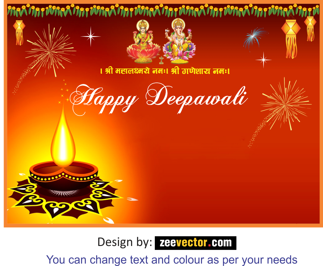 Diwali Card Design Download - FREE Vector Design - Cdr, Ai, EPS ...