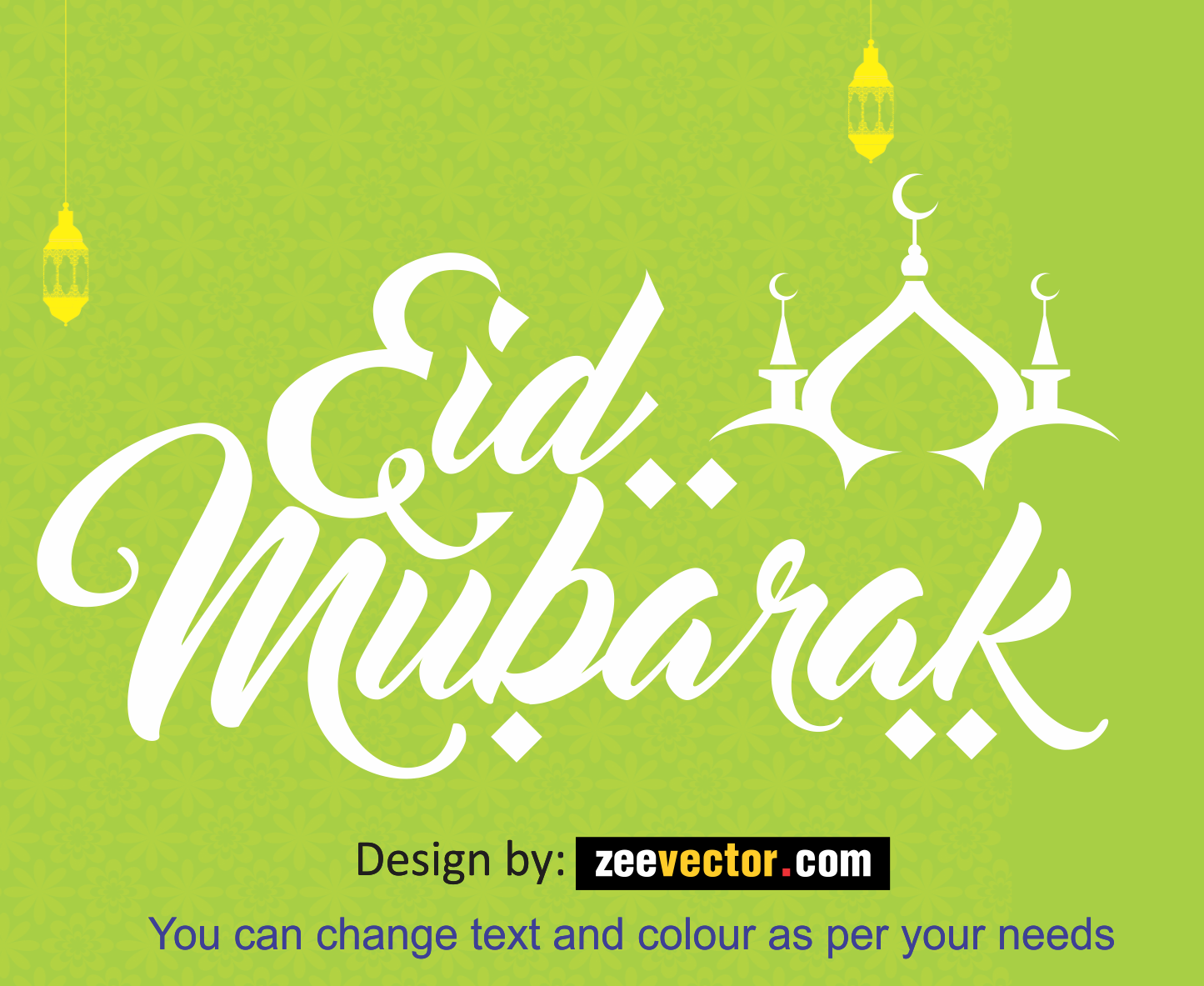 Eid Mubarak Logo Vector - FREE Vector Design - Cdr, Ai, EPS, PNG, SVG