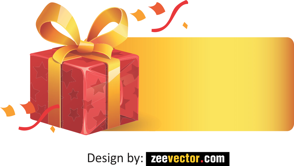 Christmas Present Gift Box Asset Vector Graphic by wiwasatastudio
