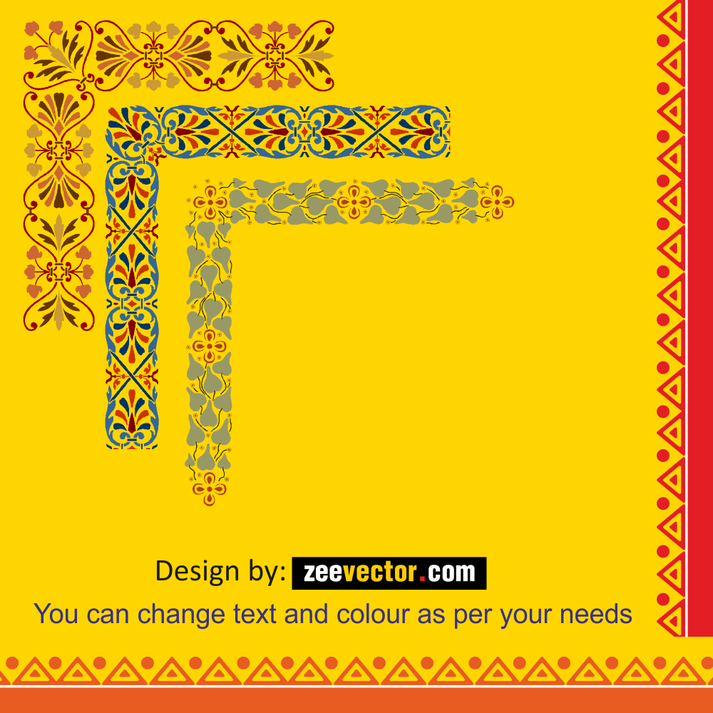 border designs for cards vector