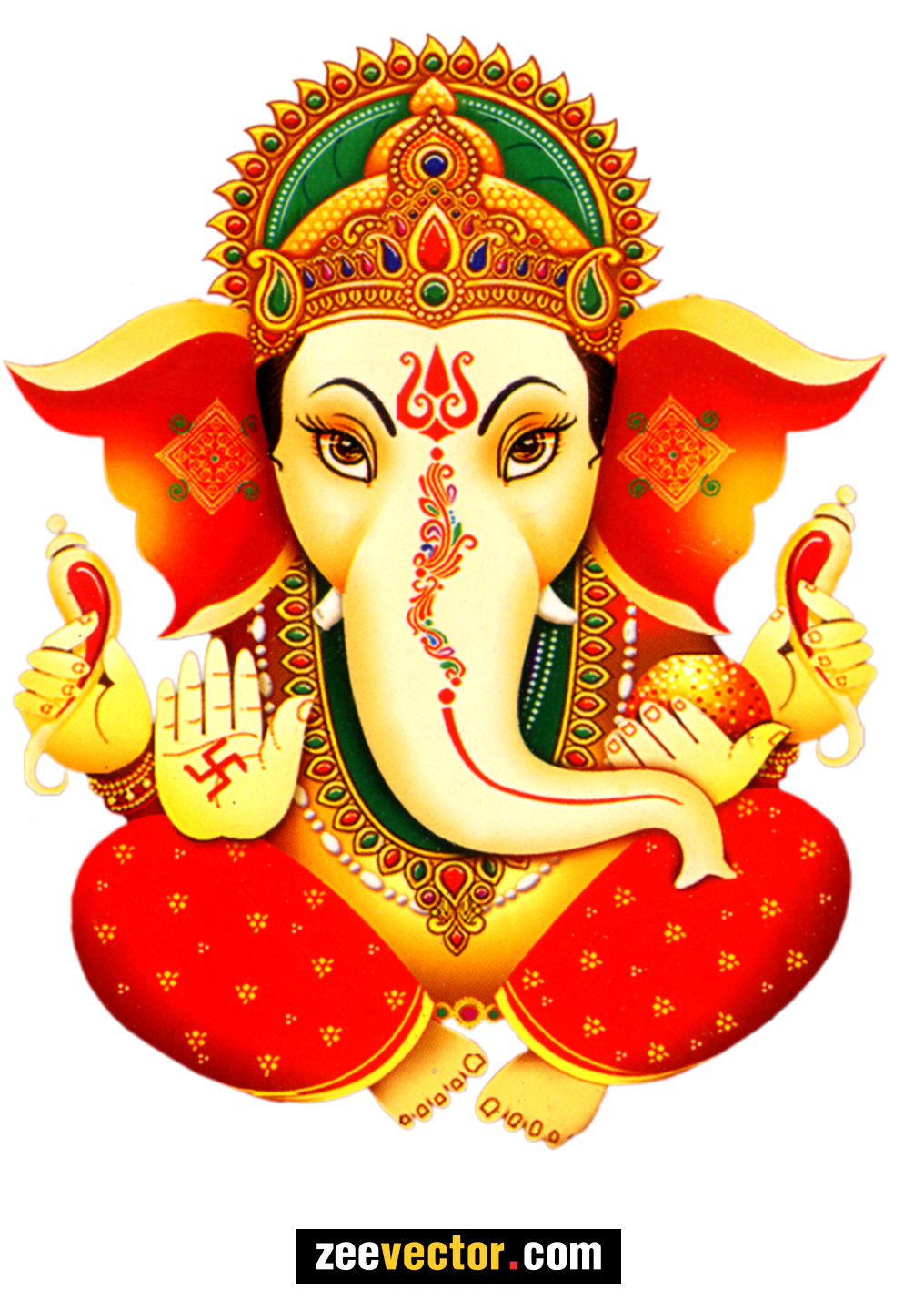 Red elephant illustration, Ganesha Shiva Chintamani Temple, Theur Parvati  Ganesh Chaturthi, Thai paper-cut elephant head,Logo material, sticker,  flower, religion png | PNGWing