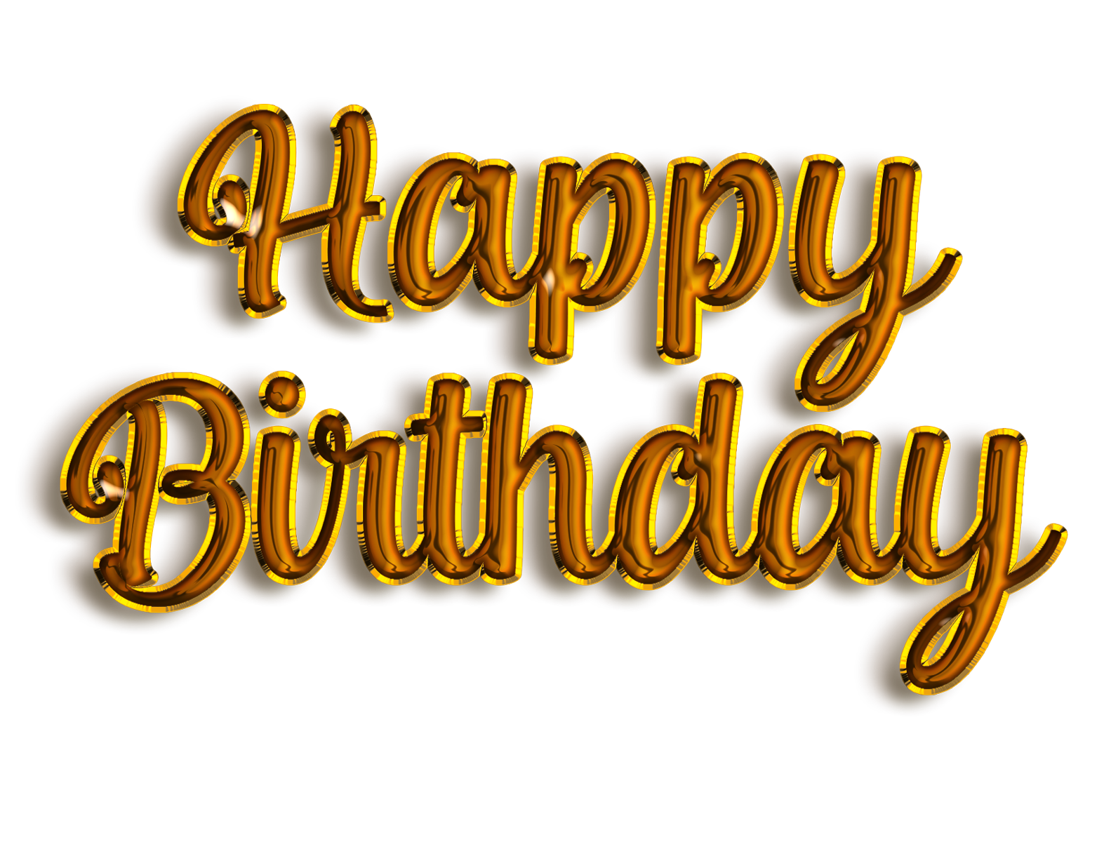 Happy Birthday 3d Text PNG - FREE Vector Design - Cdr, Ai, EPS, PNG, SVG
