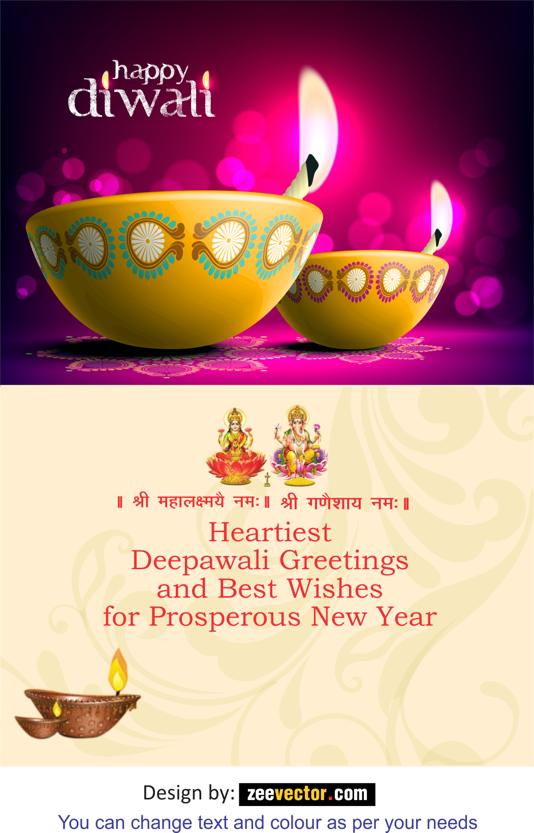 Happy Diwali Vector Free Download - FREE Vector Design - Cdr, Ai ...