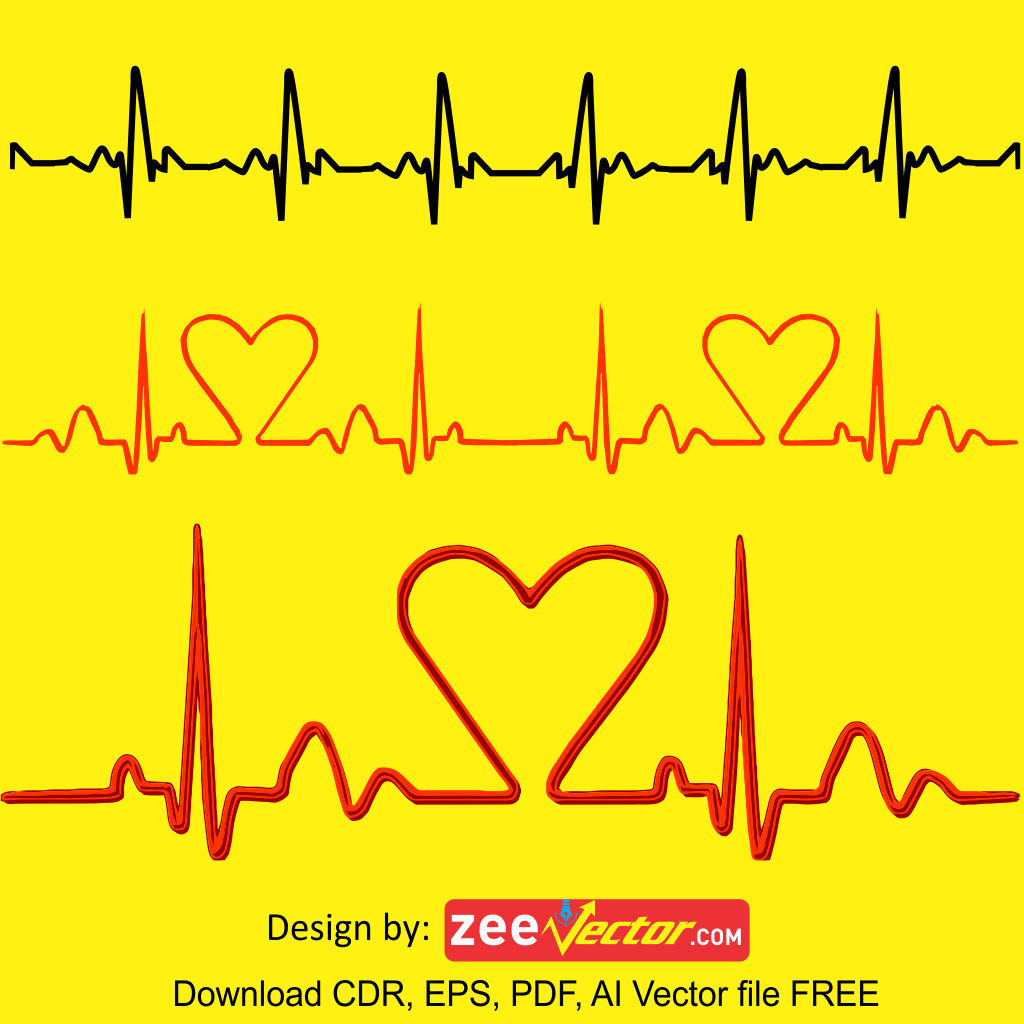 Heartbeat-Line-Vector-free