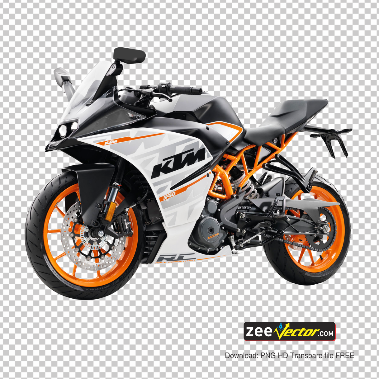 KTM Bike PNG - FREE Vector Design - Cdr, Ai, EPS, PNG, SVG