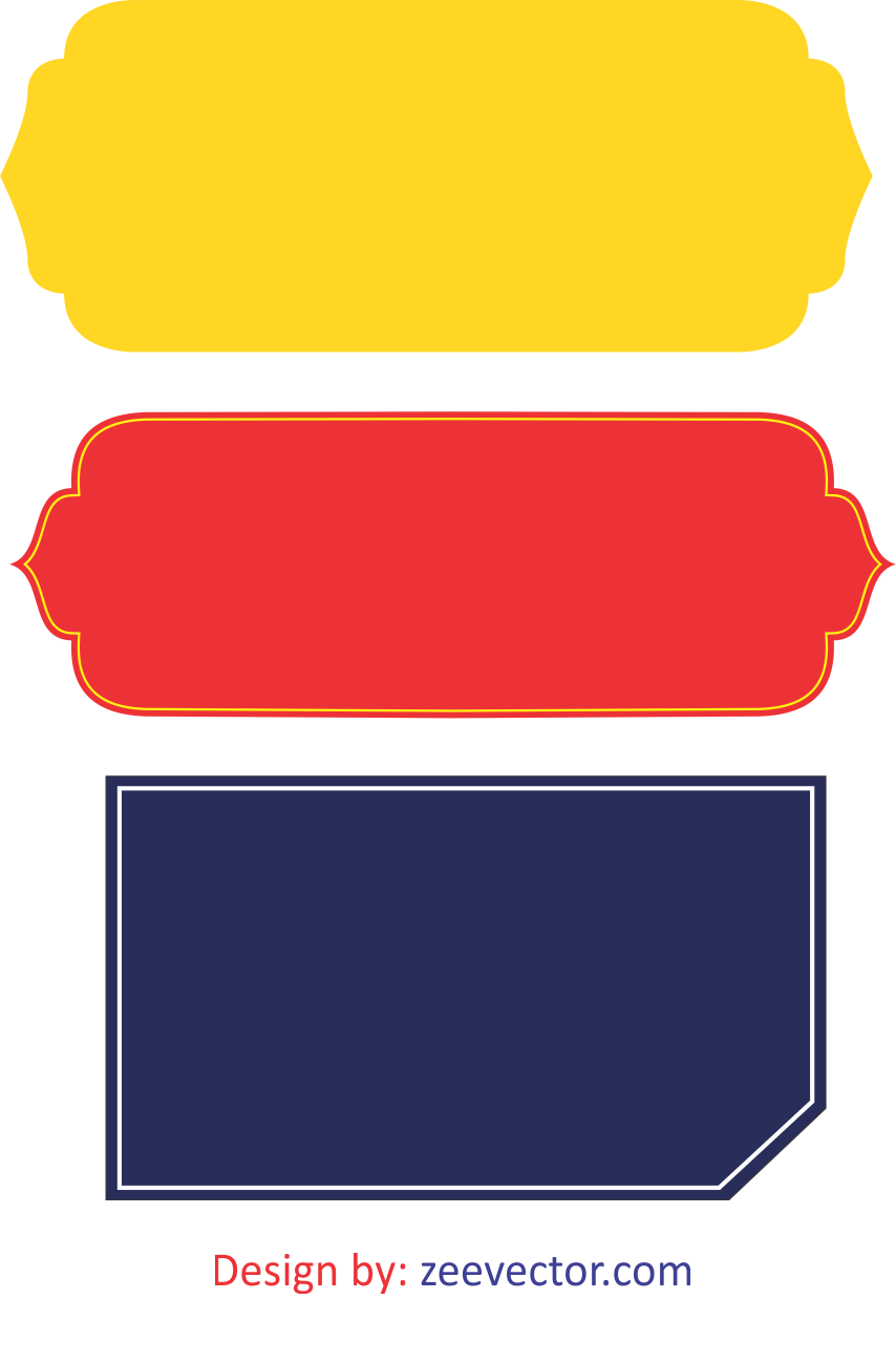 Vector Label Png