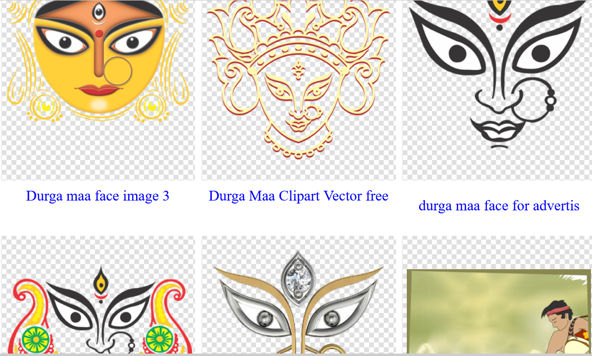 Creative Illustration Goddess Durga Maa Face Stock Vector (Royalty Free)  1830405524 | Shutterstock