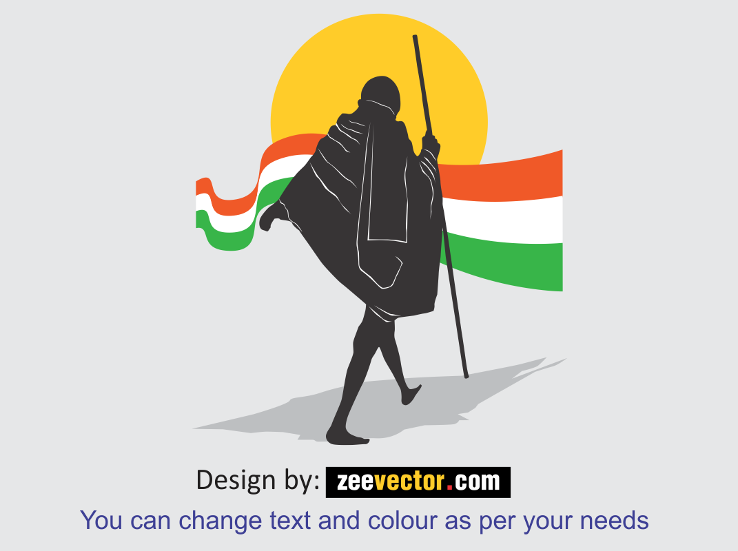 Gandhiji Images :: Photos, videos, logos, illustrations and branding ::  Behance