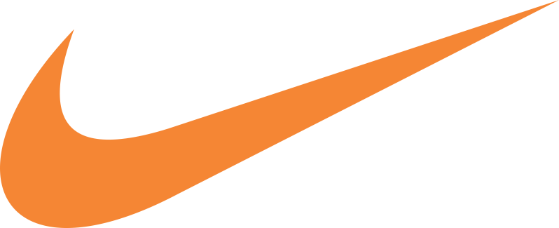 Nike Clipart Svg - Orange Nike Logo Transparent - Free Transparent PNG  Clipart Images Download