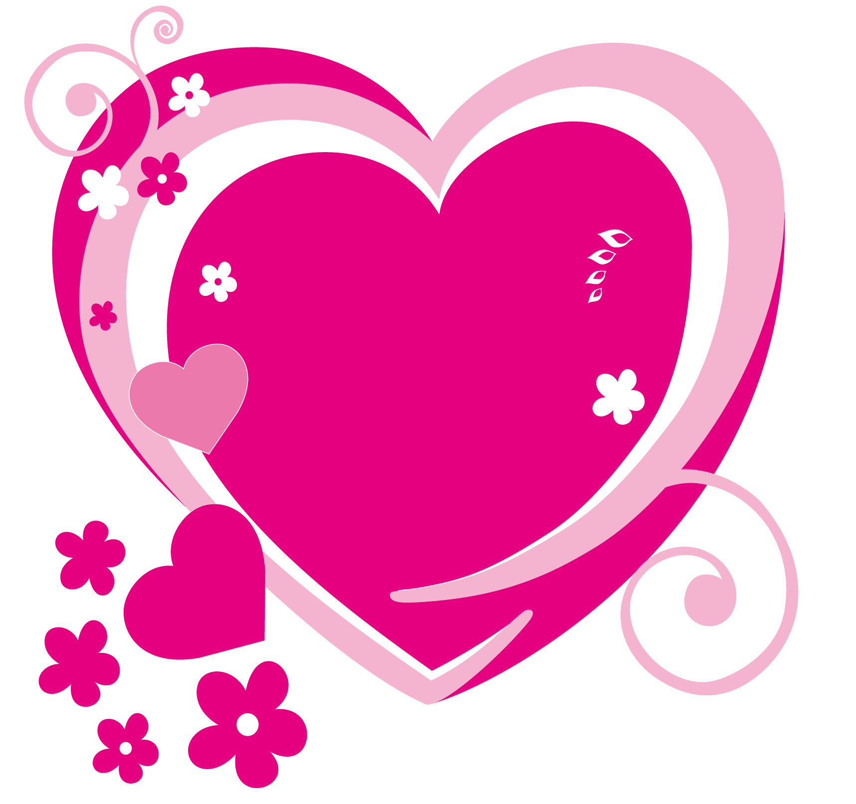 Download Pink Heart Transparent Background Hq Png Ima - vrogue.co