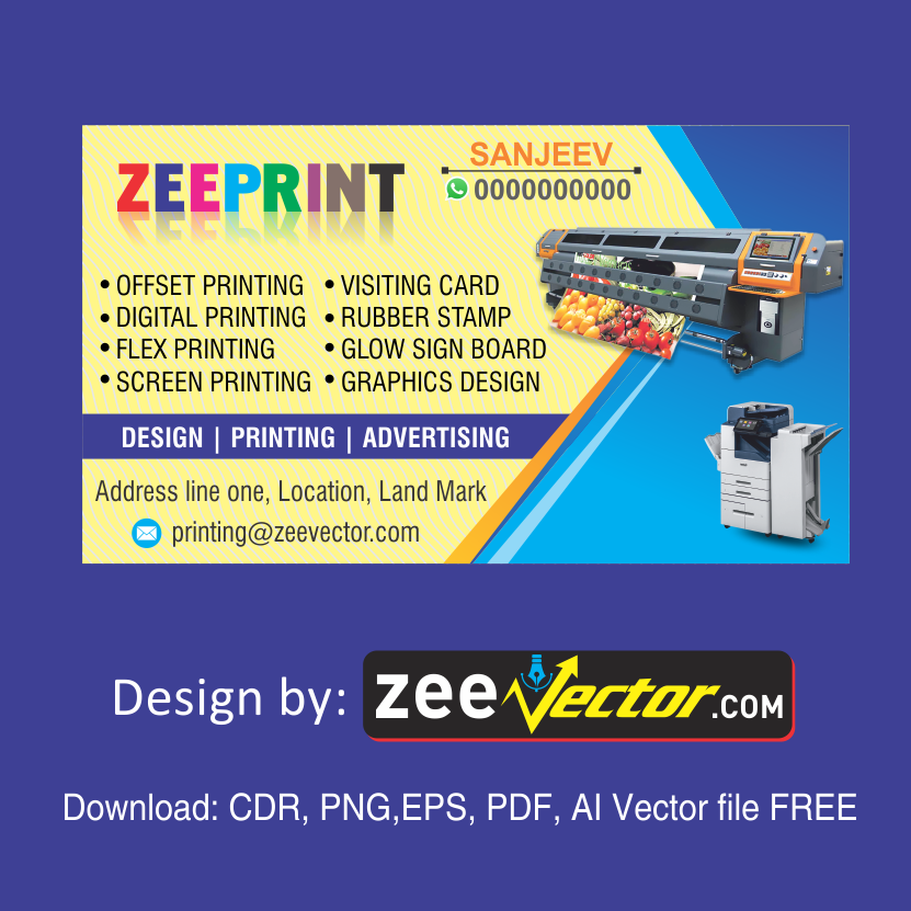 Printers-Visiting-Card-Design