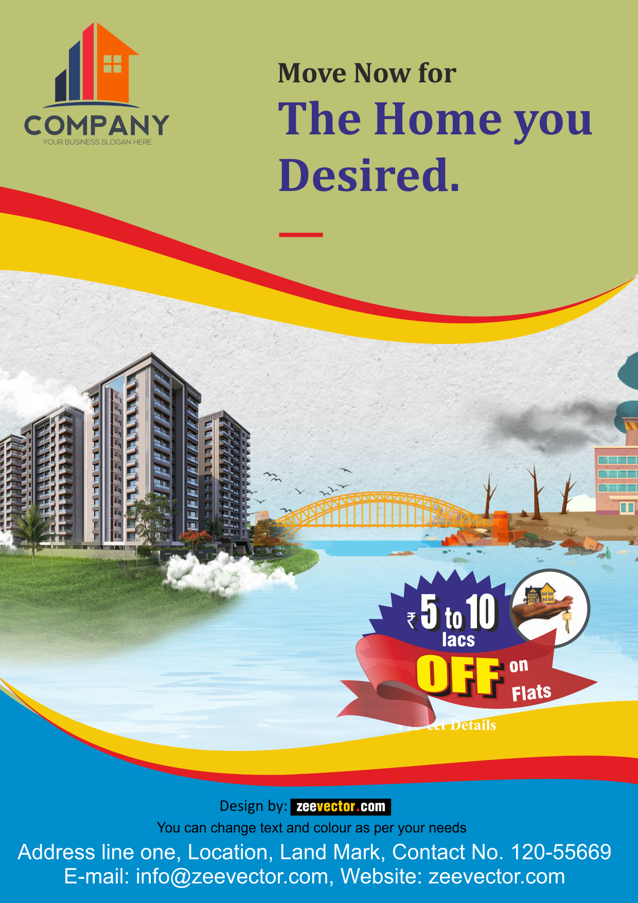 Real-Estate-Flyer-Template-CDR-Vector-FREE
