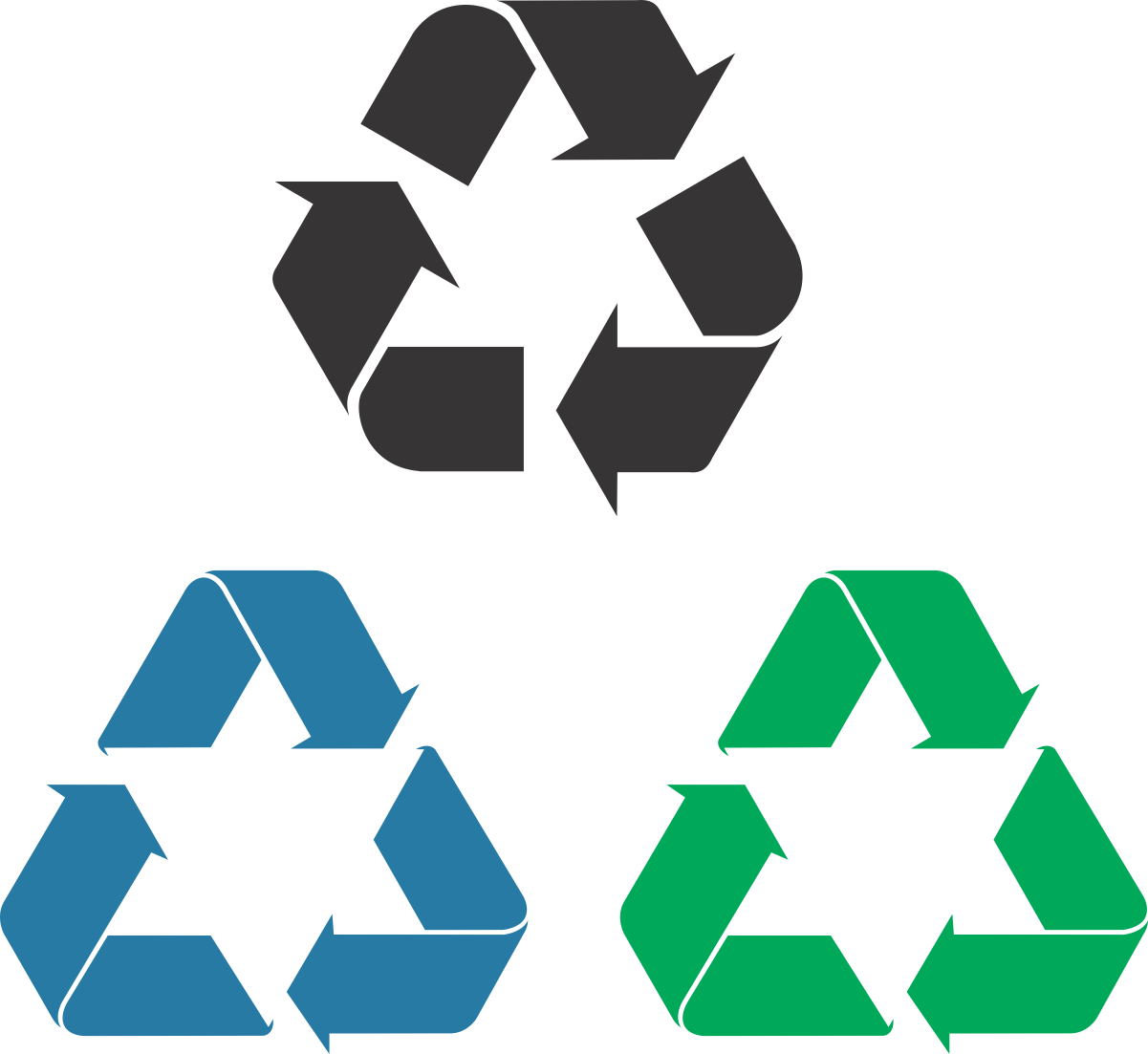 Recycle Logo PNG Transparent and Vector File FREE Vector Design Cdr