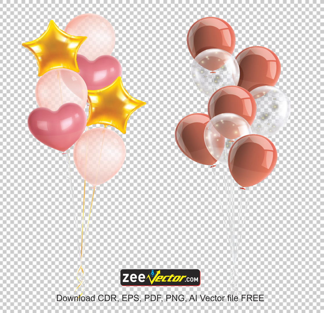 Red-Gold-White-Transparent-Balloon-PNG