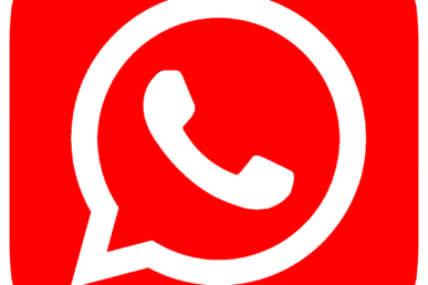 Pink Whatsapp Logo Red Whatsapp Logo - FREE Vector Design - Cdr, Ai, EPS,  PNG, SVG
