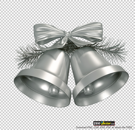 Silver Bell PNG Transparent Images Free Download, Vector Files