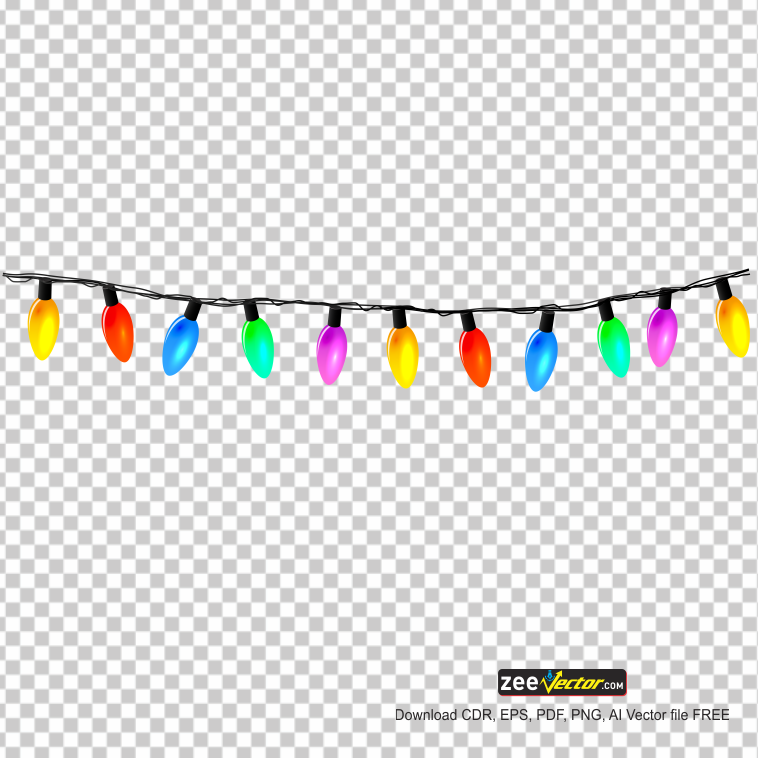 String Lights PNG Transparent Images Free Download, Vector Files