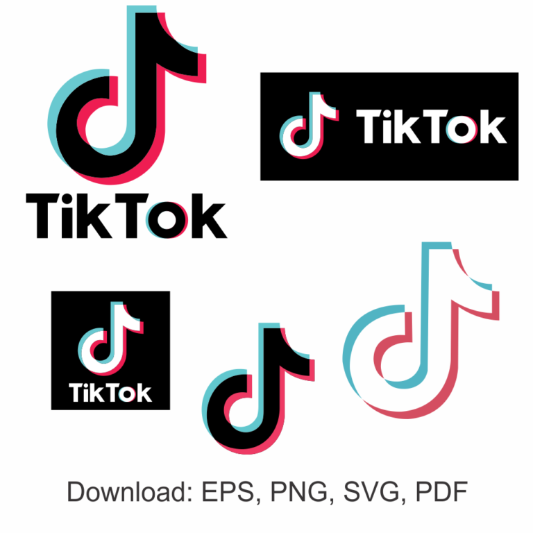 Tiktok Logo PNG Vector - FREE Vector Design - Cdr, Ai, EPS, PNG, SVG