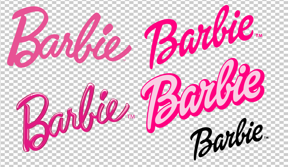 Transparent-Barbie-Logo-free