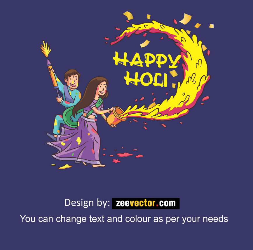 Holi Vector giúp bạn thưởng ngoạn vẻ đẹp của lễ hội Holi một cách hoàn hảo với các mẫu hình vẽ sắc nét, rực rỡ. Cùng đến với loạt Holi Vector này để nhận được những điều tuyệt vời nhất và không thể bỏ qua.